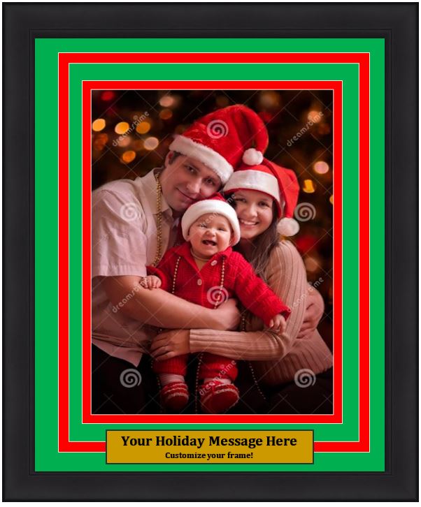 Dynasty Customized Holiday Photo Picture Frame Kit (Vertical) - Sports Collectibles, Sports Memorabilia, Sports Fan Shop, Sports Gifts