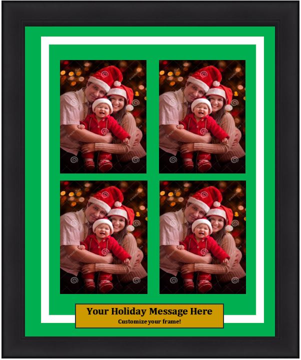 Dynasty Customized Holiday Photo Picture Frame Kit (Vertical) - Sports Collectibles, Sports Memorabilia, Sports Fan Shop, Sports Gifts