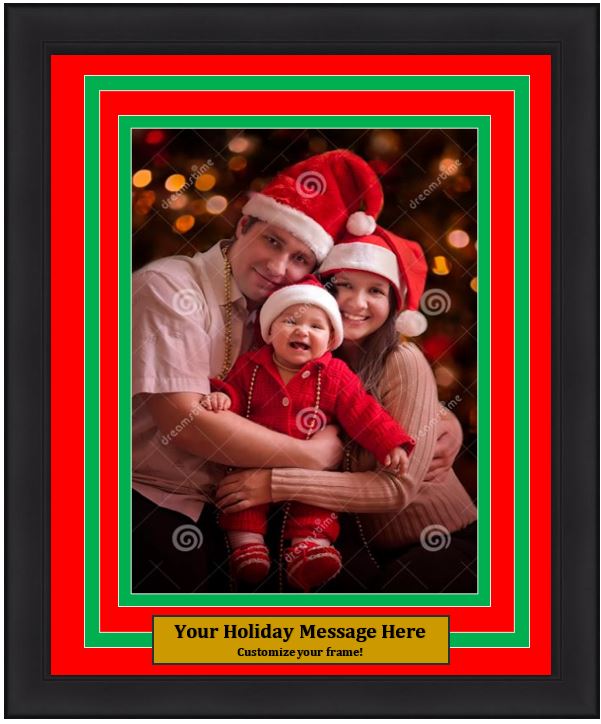 Dynasty Customized Holiday Photo Picture Frame Kit (Vertical) - Sports Collectibles, Sports Memorabilia, Sports Fan Shop, Sports Gifts