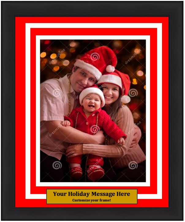 Dynasty Customized Holiday Photo Picture Frame Kit (Vertical) - Sports Collectibles, Sports Memorabilia, Sports Fan Shop, Sports Gifts