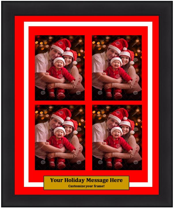 Dynasty Customized Holiday Photo Picture Frame Kit (Vertical) - Sports Collectibles, Sports Memorabilia, Sports Fan Shop, Sports Gifts