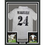 Framed Autographed/Signed Claude Makelele 35x39 Real Madrid White Soccer Jersey Beckett BAS COA