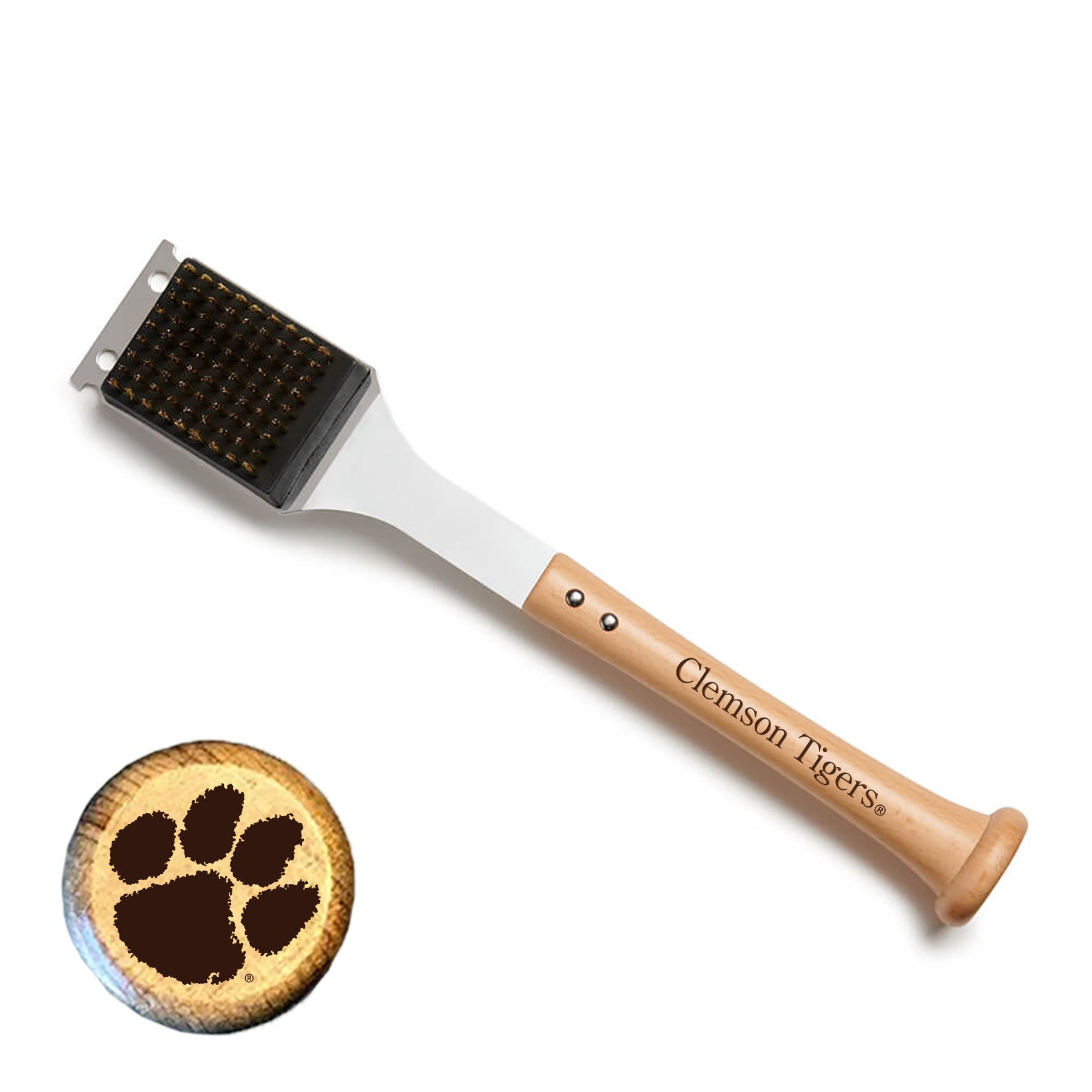 Clemson "Brushback" Scraper - Sports Collectibles, Sports Memorabilia, Sports Fan Shop, Sports Gifts
