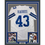 Framed Autographed/Signed Cliff Harris 35x39 Dallas White Football Jersey Beckett BAS COA