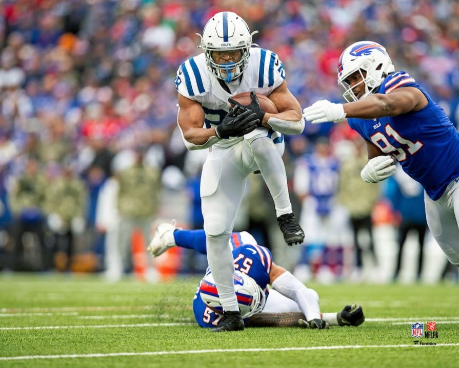 Jonathan Taylor 5 Touchdown Game Indianapolis Colts 8" x 10" Football Photo - Sports Collectibles, Sports Memorabilia, Sports Fan Shop, Sports Gifts