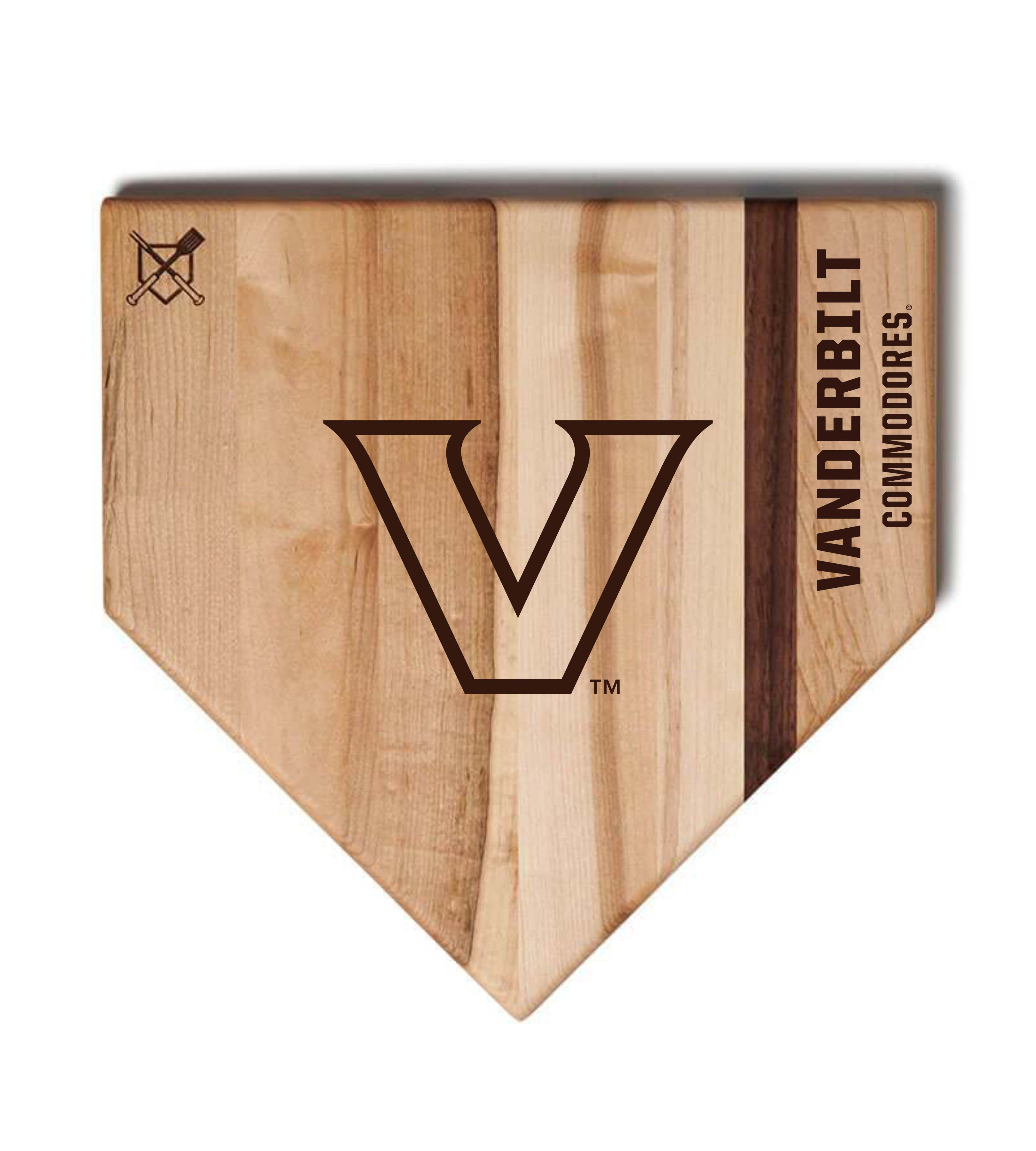 Vanderbilt Cutting Boards | Choose Your Size & Style - Sports Collectibles, Sports Memorabilia, Sports Fan Shop, Sports Gifts