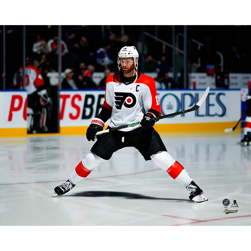 Sean Couturier Skating as Captain Philadelphia Flyers 8" x 10" Hockey Photo - Sports Collectibles, Sports Memorabilia, Sports Fan Shop, Sports Gifts