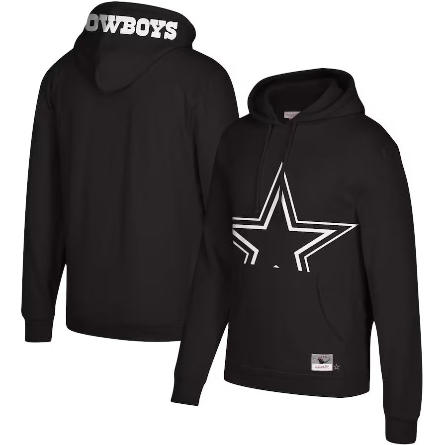 Dallas Cowboys Mitchell & Ness Big Face 3.0 Hoodie - Sports Collectibles, Sports Memorabilia, Sports Fan Shop, Sports Gifts