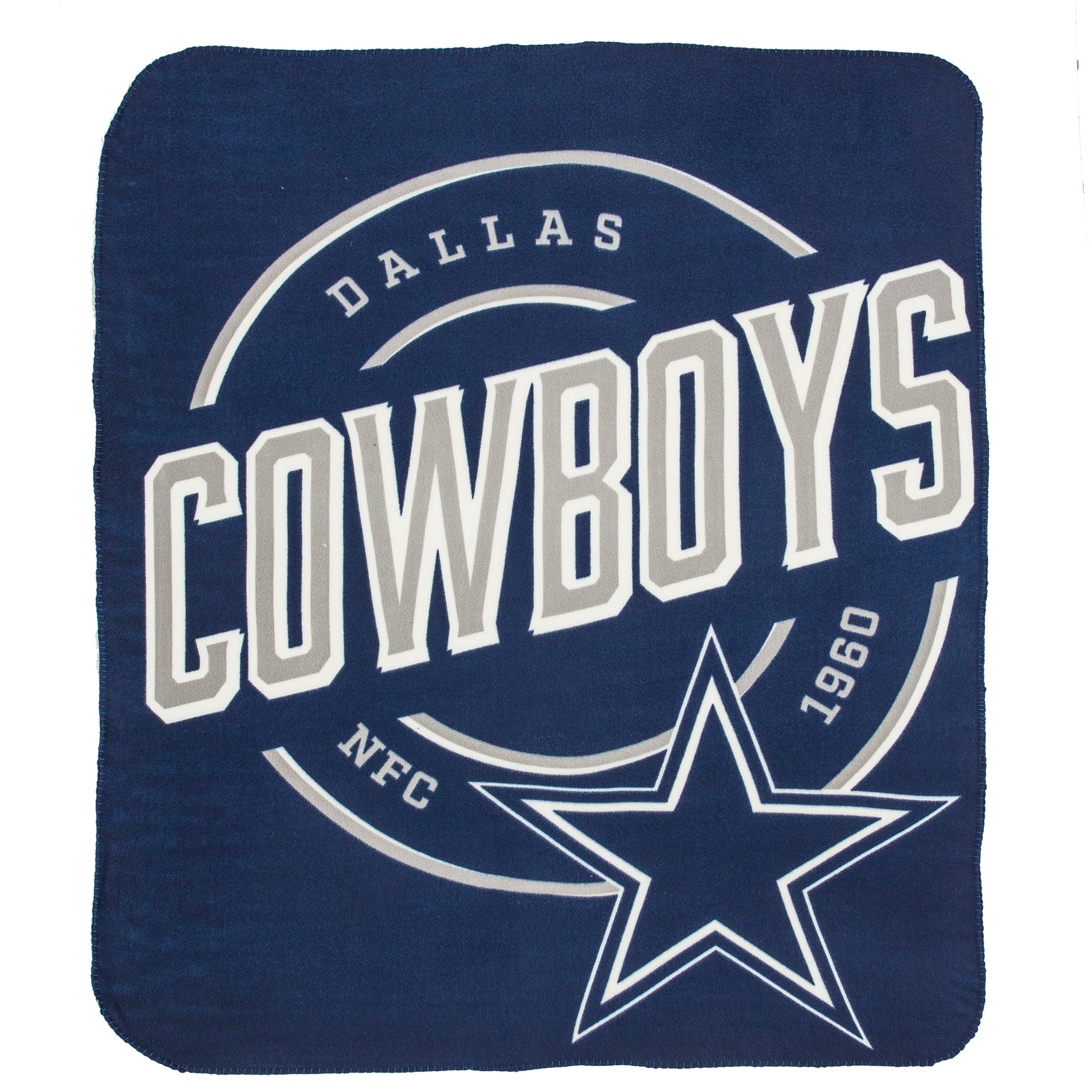 Dallas Cowboys 50" x 60" Campaign Fleece Blanket - Sports Collectibles, Sports Memorabilia, Sports Fan Shop, Sports Gifts