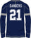 Deion Sanders Dallas Cowboys Throwback Retired Player Super Bowl Patch Long Sleeve Shirt - Sports Collectibles, Sports Memorabilia, Sports Fan Shop, Sports Gifts