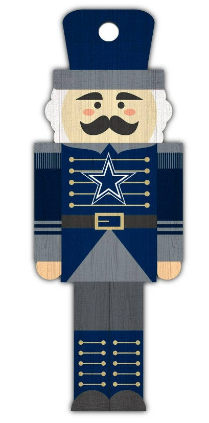 Dallas Cowboys Wood Nutcracker Ornament - Sports Collectibles, Sports Memorabilia, Sports Fan Shop, Sports Gifts