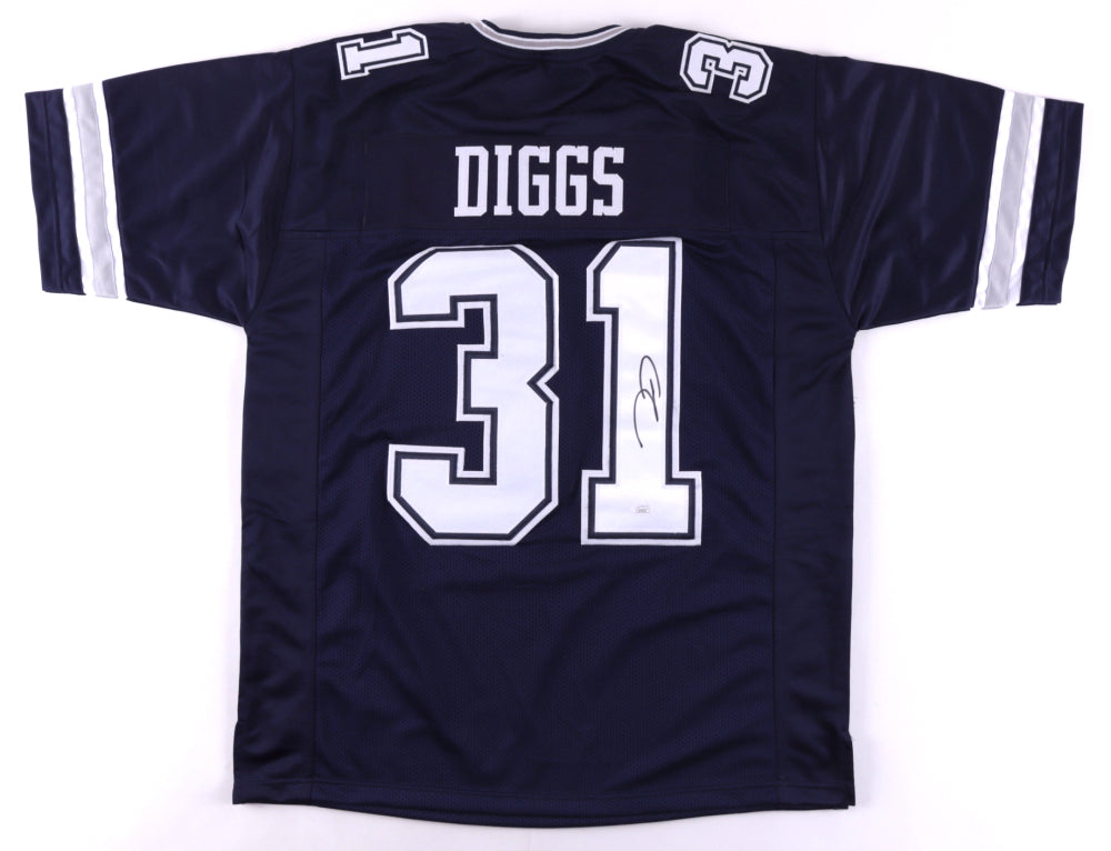 Trevon Diggs Dallas Cowboys Autographed Navy Blue Rookie Football Jersey - Sports Collectibles, Sports Memorabilia, Sports Fan Shop, Sports Gifts