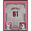 Framed Autographed/Signed Cristopher Sanchez 35x39 Philadelphia Pinstripe Baseball Jersey Beckett BAS COA