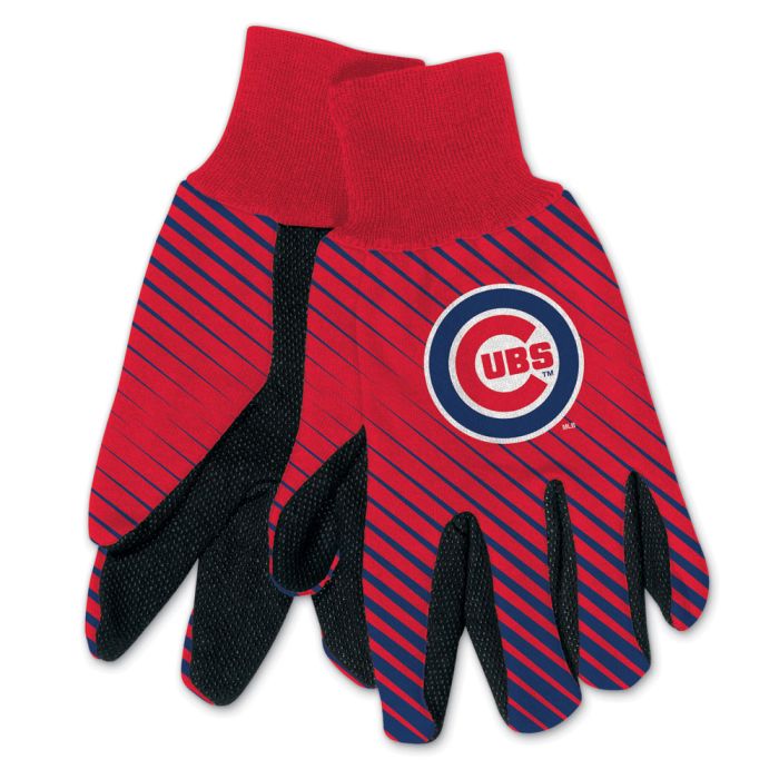Chicago Cubs Adult Two-Tone Gloves - Sports Collectibles, Sports Memorabilia, Sports Fan Shop, Sports Gifts