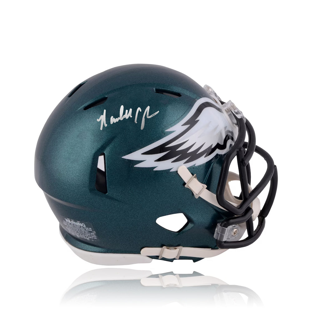Randall Cunningham Philadelphia Eagles Autographed Helmet - Sports Collectibles, Sports Memorabilia, Sports Fan Shop, Sports Gifts