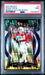Graded 2024 Panini Select Drake Maye #27 Green & Yellow Shock Rookie RC Football Card PSA 9 Mint