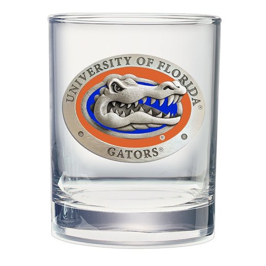 University of Florida Double Old Fashioned Glass - Sports Gifts, Sports Memorabilia, Sports Collectibles, Fan Shop