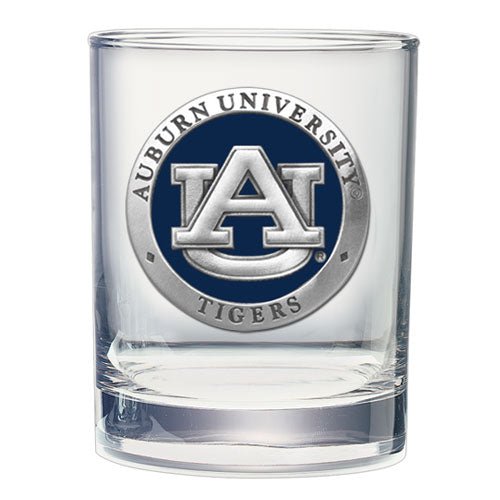 Auburn University Double Old Fashioned Glass - Sports Gifts, Sports Memorabilia, Sports Collectibles, Fan Shop