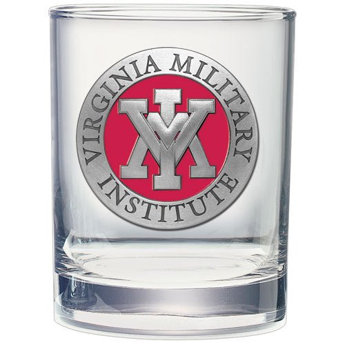Virginia Military Institute Double Old Fashioned Glass - Sports Gifts, Sports Memorabilia, Sports Collectibles, Fan Shop
