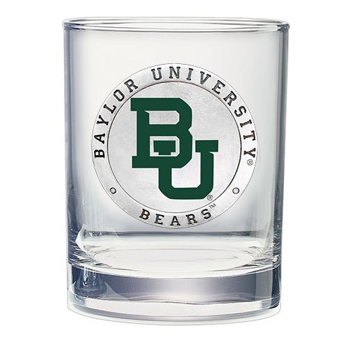 Baylor University Double Old Fashioned Glass - Sports Gifts, Sports Memorabilia, Sports Collectibles, Fan Shop