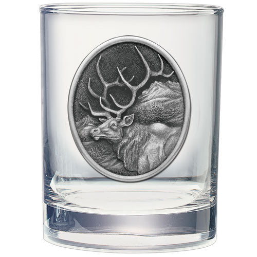 Elk Double Old Fashioned Glass - Sports Collectibles, Sports Memorabilia, Sports Fan Shop, Sports Gifts