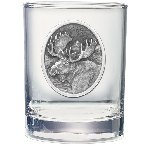 Moose Double Old Fashioned Glass - Sports Collectibles, Sports Memorabilia, Sports Fan Shop, Sports Gifts