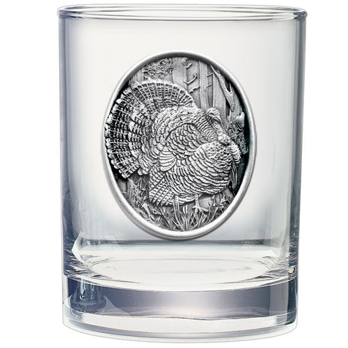 Turkeys Double Old Fashioned Glass - Sports Collectibles, Sports Memorabilia, Sports Fan Shop, Sports Gifts
