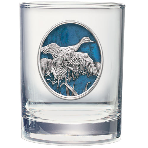 Pintail Duck Double Old Fashioned Glass - Sports Collectibles, Sports Memorabilia, Sports Fan Shop, Sports Gifts