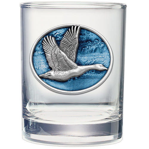 Canadian Goose Double Old Fashioned Glass - Sports Collectibles, Sports Memorabilia, Sports Fan Shop, Sports Gifts