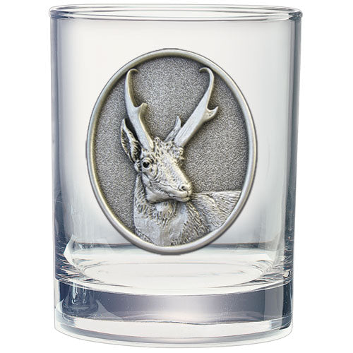 Antelope Double Old Fashioned Glass - Sports Collectibles, Sports Memorabilia, Sports Fan Shop, Sports Gifts