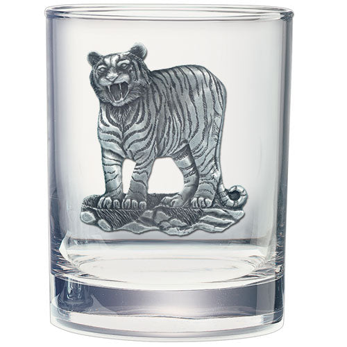 Tiger Double Old Fashioned Glass - Sports Collectibles, Sports Memorabilia, Sports Fan Shop, Sports Gifts