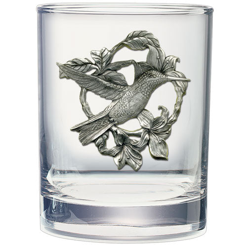 Hummingbird Double Old Fashioned Glass - Sports Collectibles, Sports Memorabilia, Sports Fan Shop, Sports Gifts