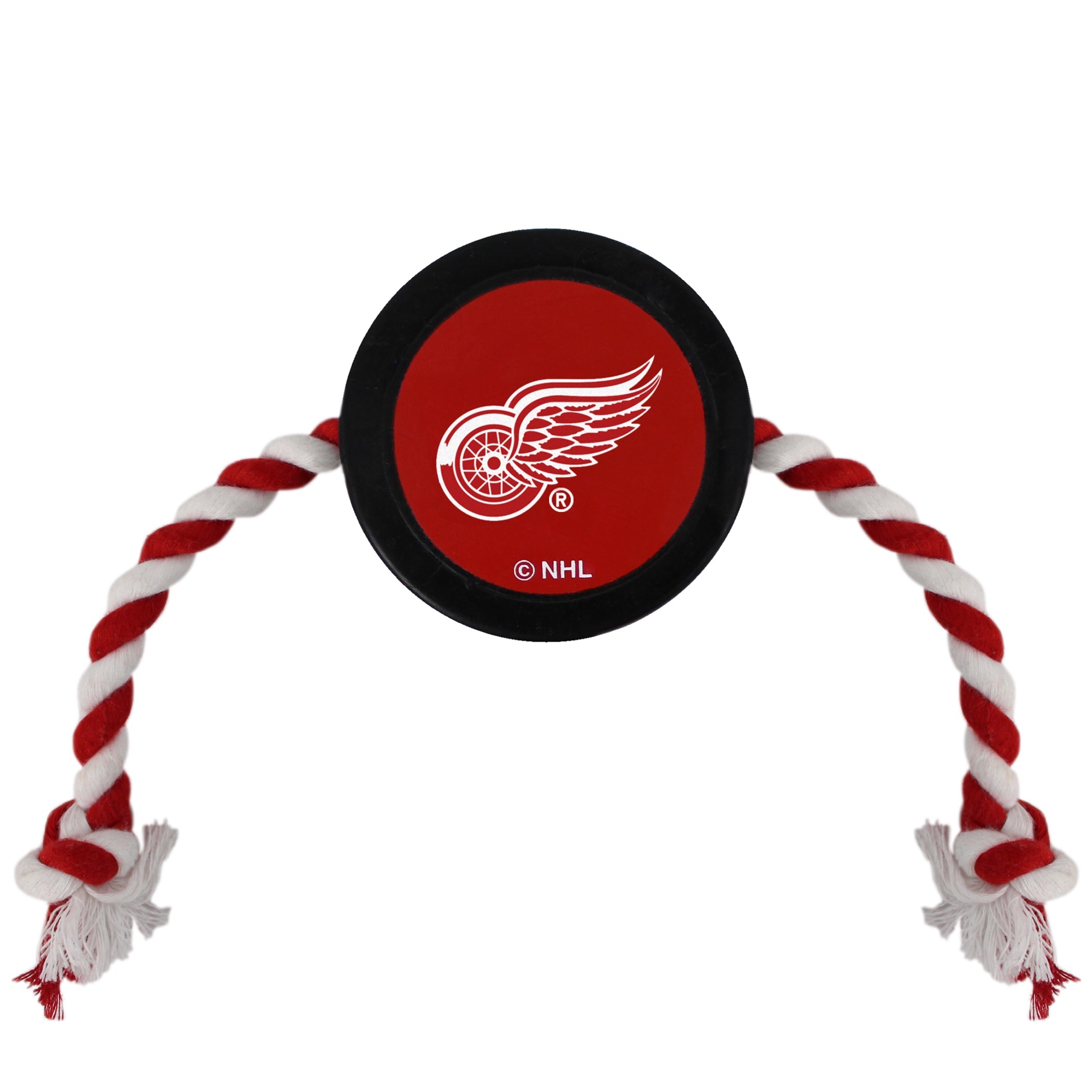 NHL Detroit Red Wings Hockey Puck Toy Pets First - Sports Collectibles, Sports Memorabilia, Sports Fan Shop, Sports Gifts