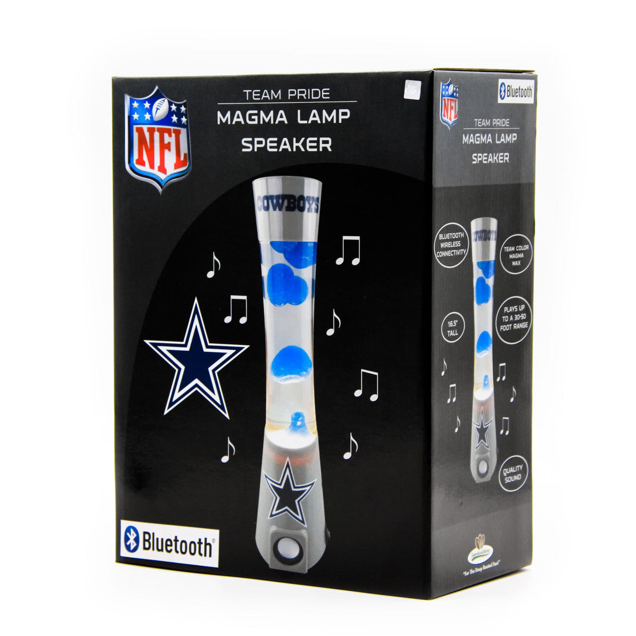 Dallas Cowboys Magma Lamp - Bluetooth Speaker - Sports Collectibles, Sports Memorabilia, Sports Fan Shop, Sports Gifts