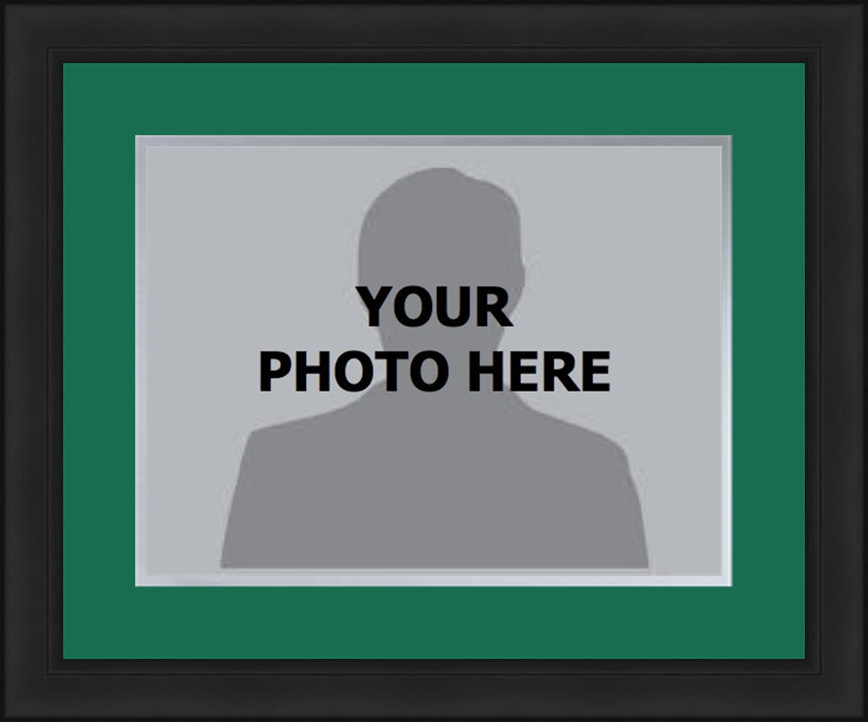 NHL Hockey Photo Picture Frame Kit - Dallas Stars (Green Matting, Silver Trim) - Sports Collectibles, Sports Memorabilia, Sports Fan Shop, Sports Gifts