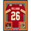 Framed Autographed/Signed Damien Williams 35x39 Kansas City Red Football Jersey JSA COA