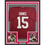 Framed Autographed/Signed Darius Hanks 35x39 Alabama Red College Football Jersey PSA COA