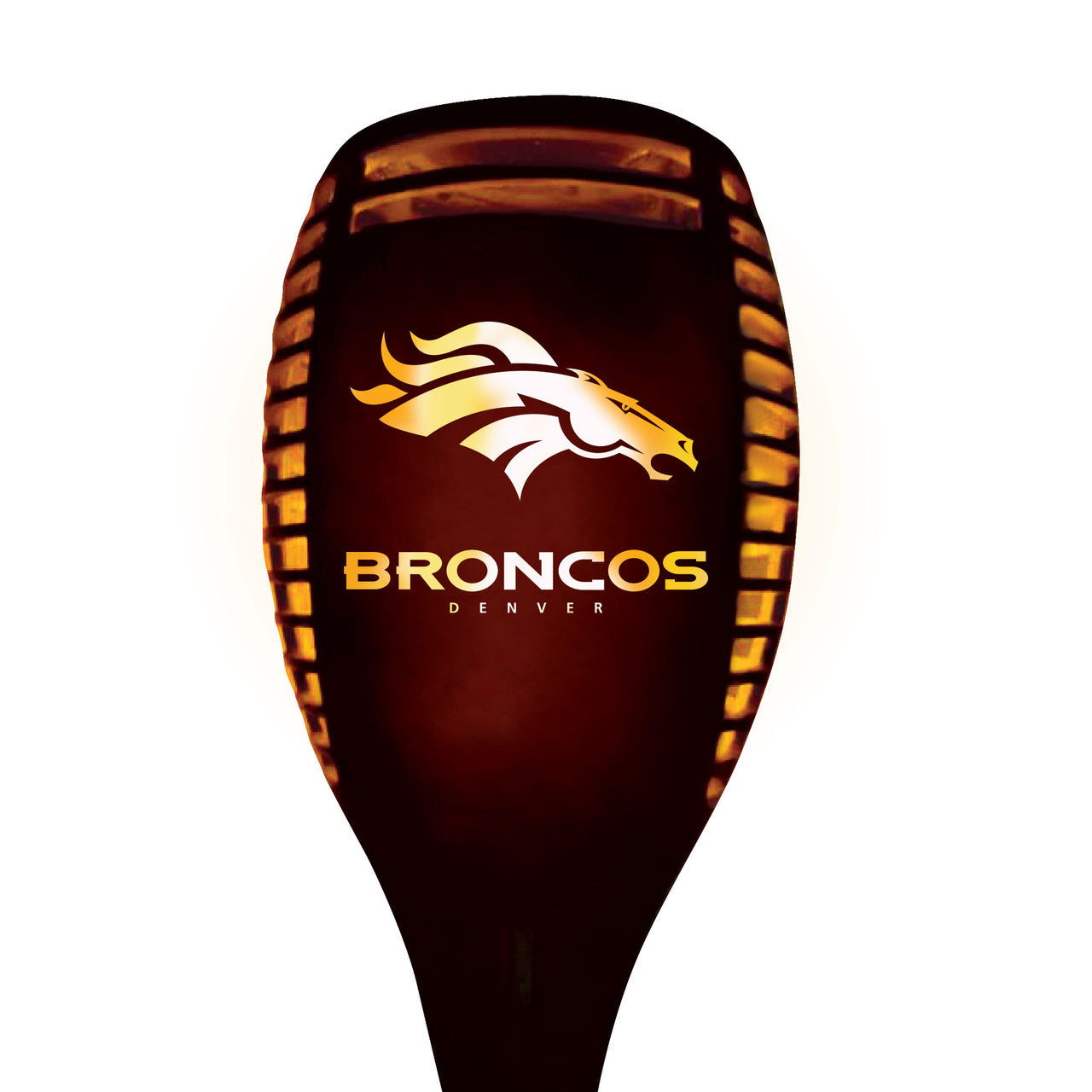 Denver Broncos Solar Torch LED - Sports Collectibles, Sports Memorabilia, Sports Fan Shop, Sports Gifts