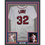 Framed Autographed/Signed Derek Lowe 35x39 Boston White Baseball Jersey Beckett BAS COA