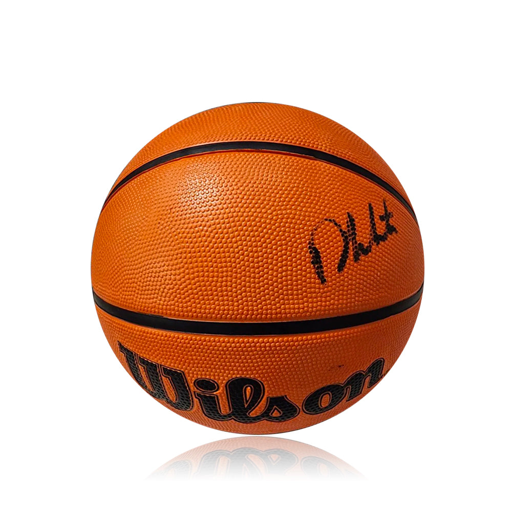 Derrick White Boston Celtics Autographed NBA Basketball - Sports Collectibles, Sports Memorabilia, Sports Fan Shop, Sports Gifts