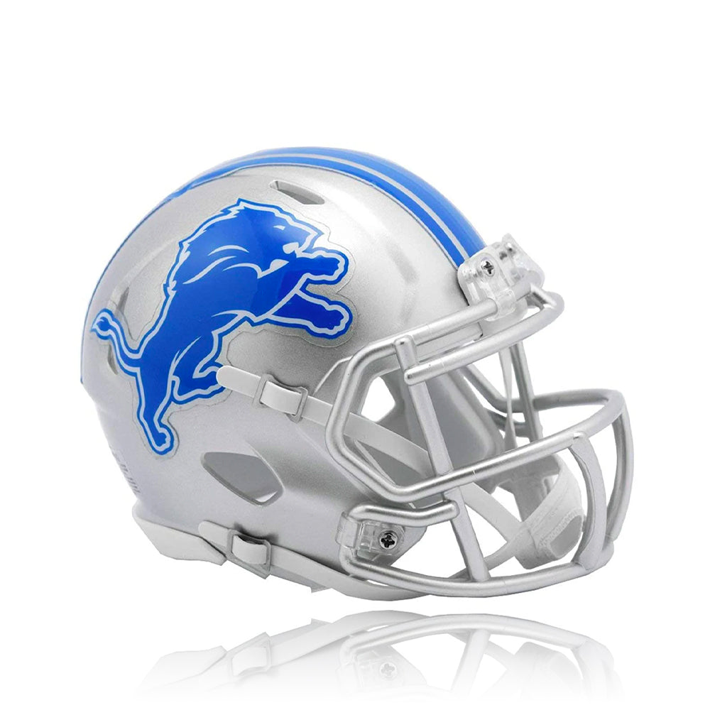 Detroit Lions NFL Riddell Speed Revolution Mini-Helmet - Sports Collectibles, Sports Memorabilia, Sports Fan Shop, Sports Gifts