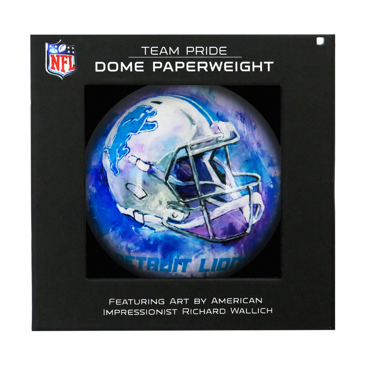 Detroit Lions Paperweight Domed - Sports Collectibles, Sports Memorabilia, Sports Fan Shop, Sports Gifts