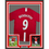 Framed Autographed/Signed DImitar Berbatov 35x39 Manchester United Red Soccer Jersey Beckett BAS COA