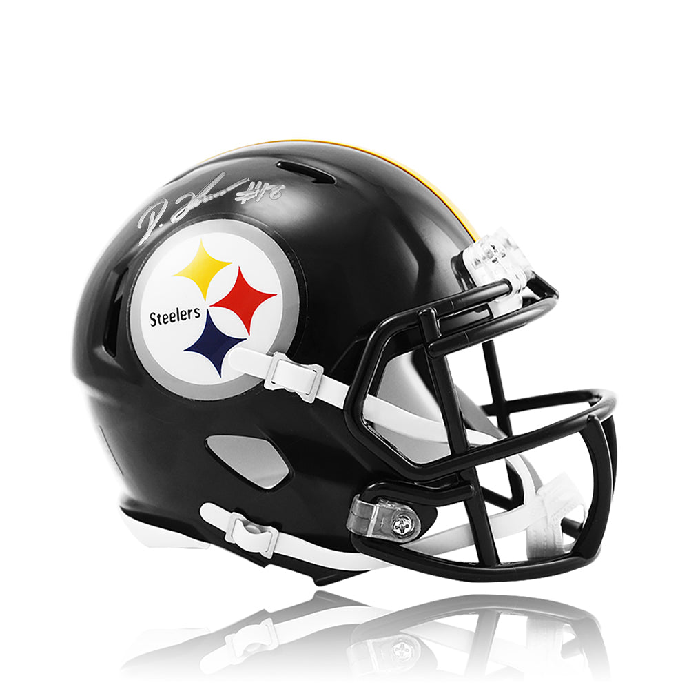 Diontae Johnson Pittsburgh Steelers Autographed Speed Mini-Helmet - Sports Collectibles, Sports Memorabilia, Sports Fan Shop, Sports Gifts