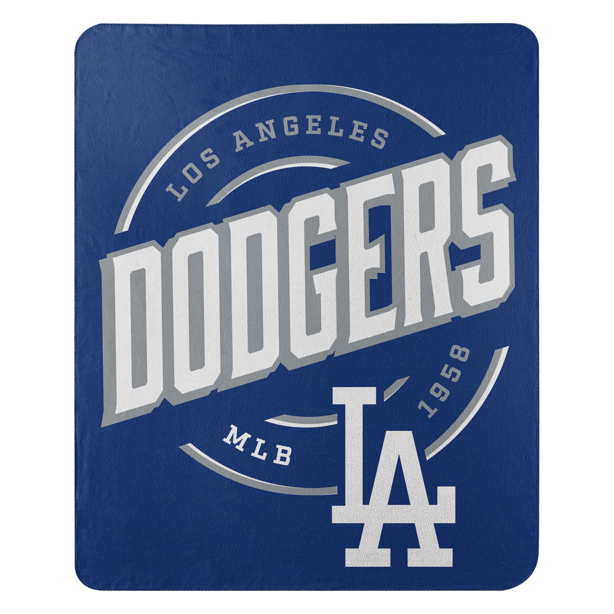 Los Angeles Dodgers 50" x 60" Campaign Fleece Blanket - Sports Collectibles, Sports Memorabilia, Sports Fan Shop, Sports Gifts