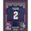 Framed Autographed/Signed Doug Flutie 35x39 New England Blue Football Jersey Beckett BAS COA