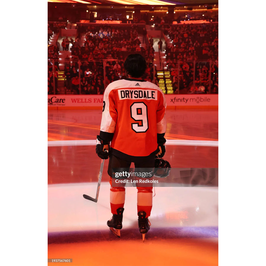 Jamie Drysdale Philadelphia Flyers Anthem Hockey Photo - Sports Collectibles, Sports Memorabilia, Sports Fan Shop, Sports Gifts