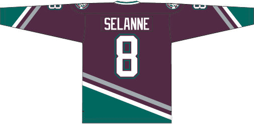 Teemu Selanne Anaheim Mighty Ducks Mitchell & Ness 1996/97 Alternate Captain Patch Blue Line Jersey - Sports Collectibles, Sports Memorabilia, Sports Fan Shop, Sports Gifts