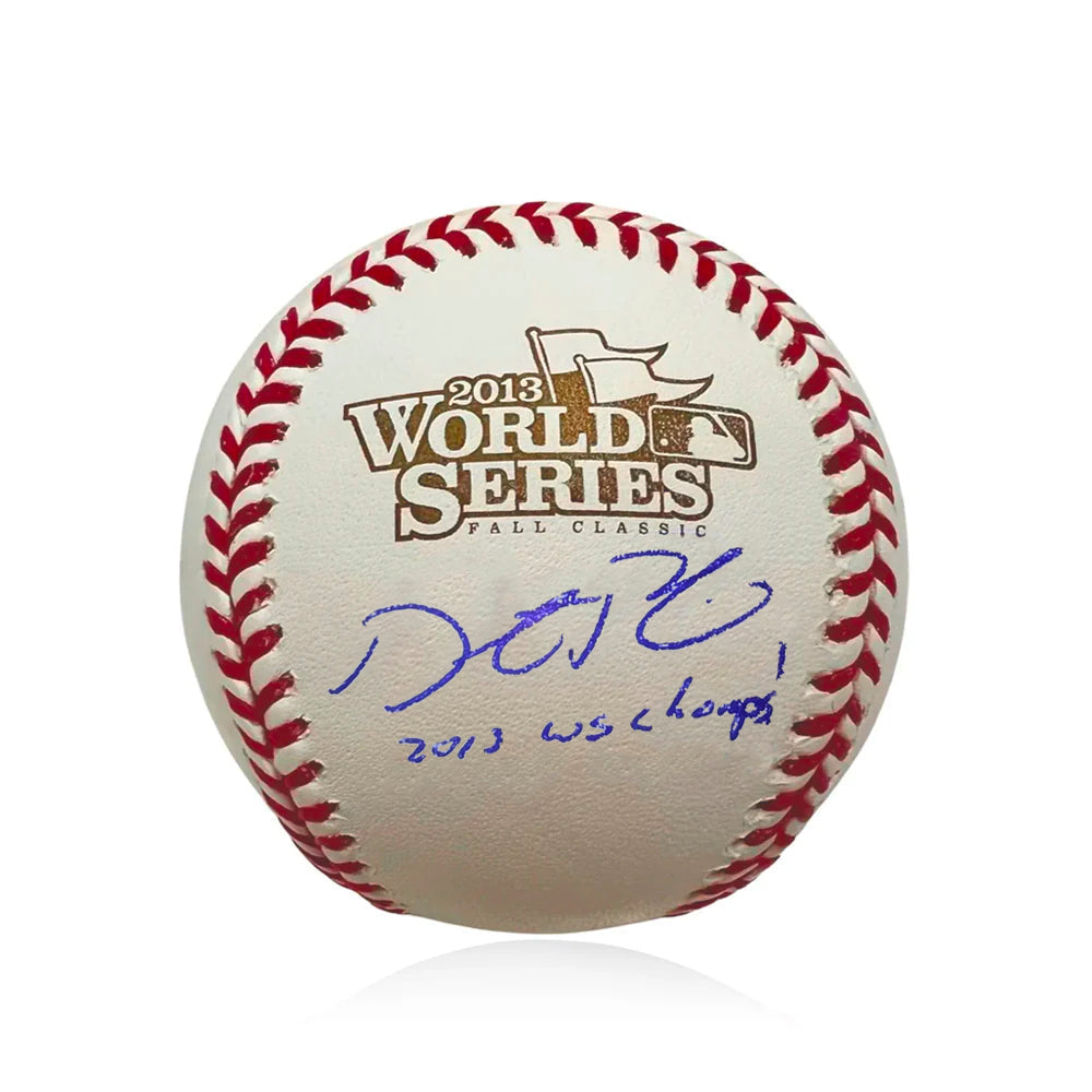 Dustin Pedroia Boston Red Sox Autographed 2013 World Series Baseball Inscribed World Series Champs - Sports Collectibles, Sports Memorabilia, Sports Fan Shop, Sports Gifts