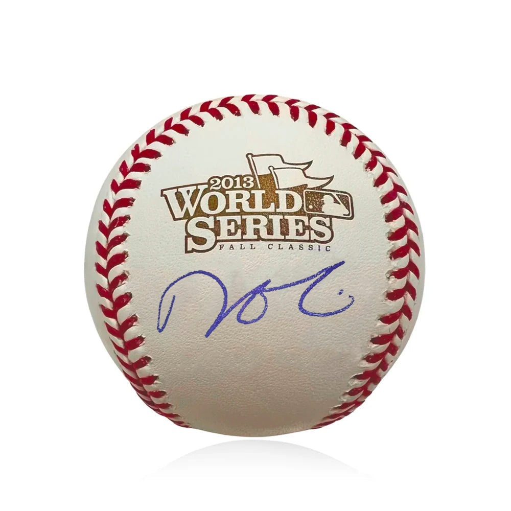 Dustin Pedroia Boston Red Sox Autographed 2013 World Series Baseball - Sports Collectibles, Sports Memorabilia, Sports Fan Shop, Sports Gifts